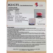 4.19 Ratti Natural New Burma Ruby with Govt. Lab Certificate-(3100)
